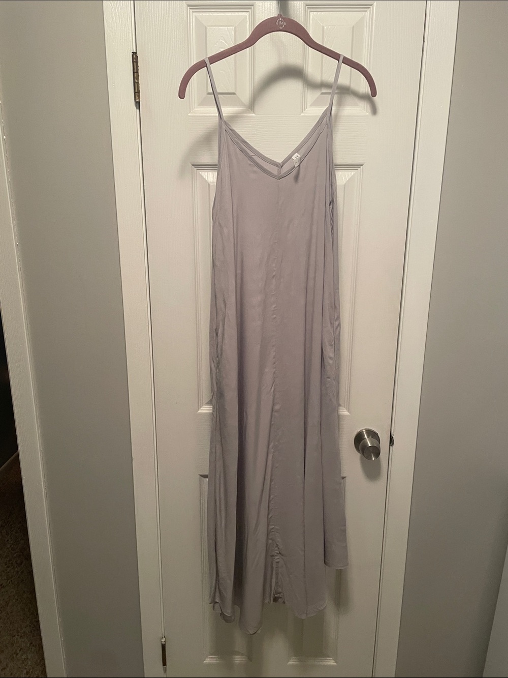 Zenana Outfitters Lavender Slip Maxi Dress